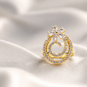 Royal Spiral Bloom Ring