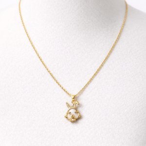 Bunny Face Pendant Necklace