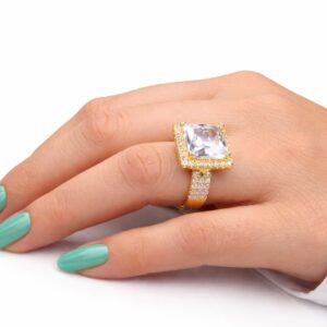 Royal Spark Emerald Ring
