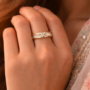 Royal Cross Spark Ring