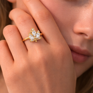 Royal Bloom Crystal Ring