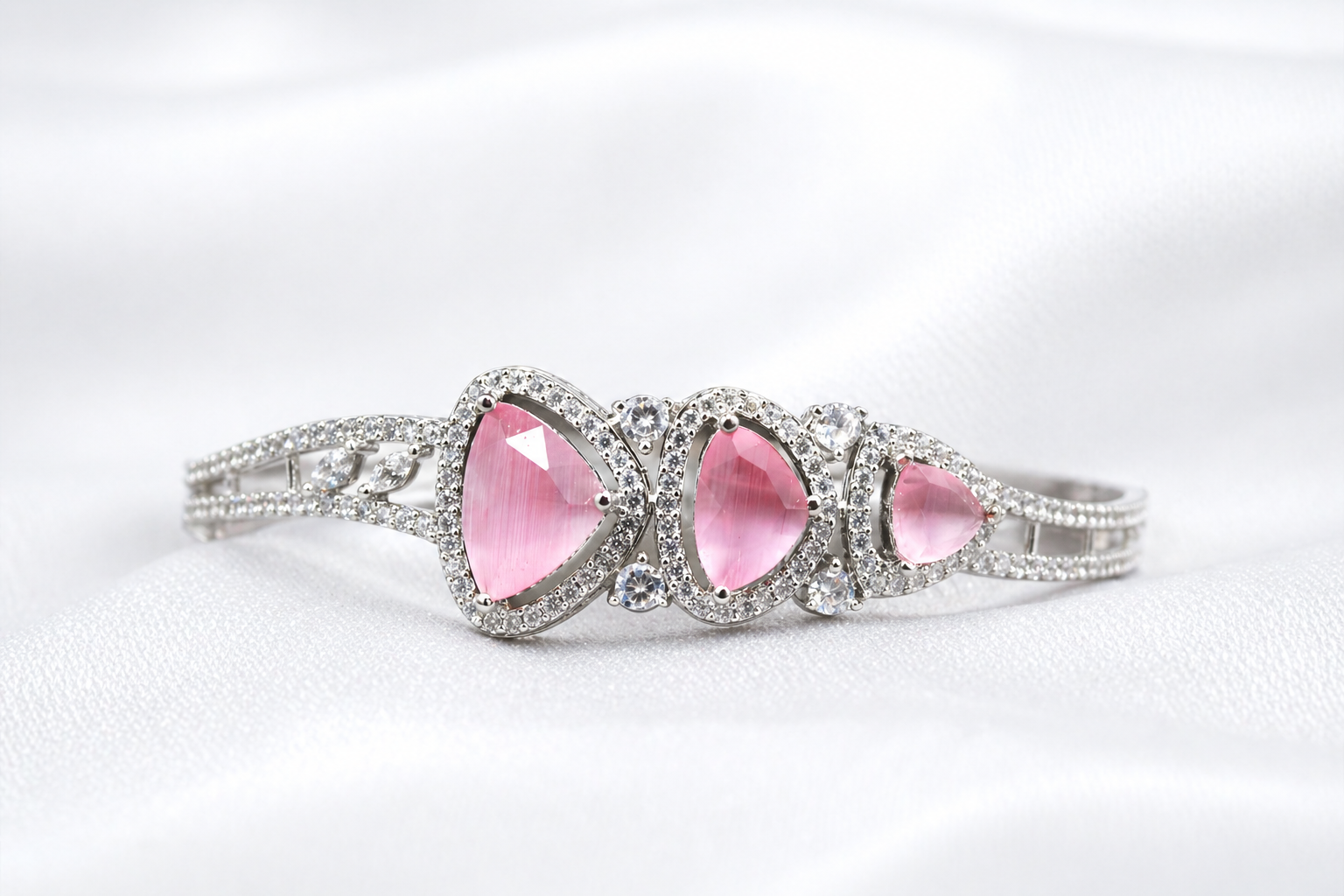 Blush Trinity Radiance Bracelet - Image 3