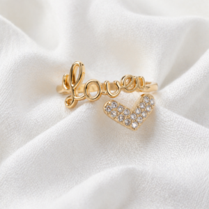 Love Charm Open Ring